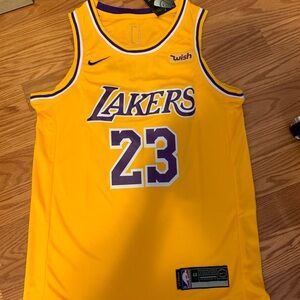 Los Angeles Lakers Anthony Davis #23 Gold Jersey
